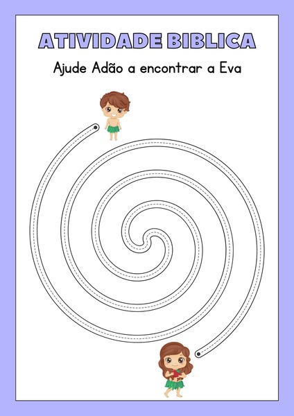 Ajude Adão a Encontrar a Eva