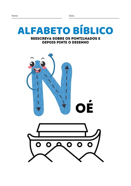 Alfabeto Bíblico - Letra N v.3