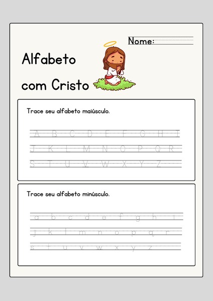 Alfabeto com Cristo