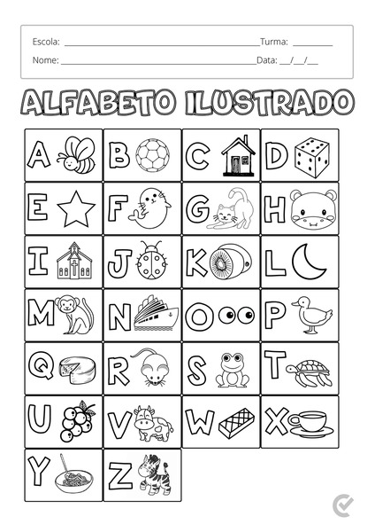 Alfabeto Ilustrado