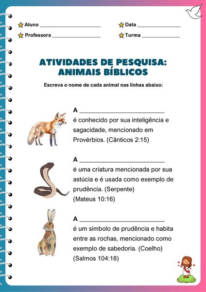 Animais Bíblicos v.3