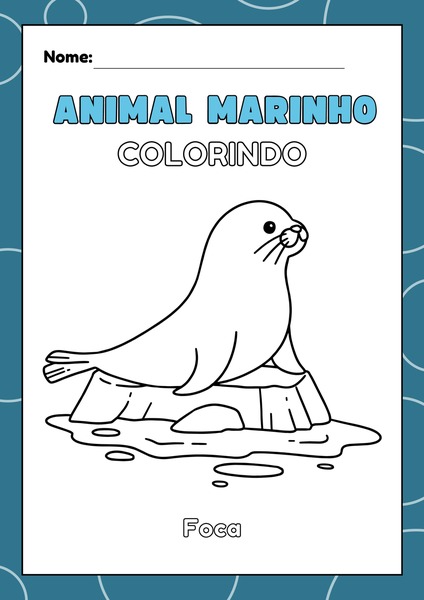 Animal Marinho - Colorindo v.2