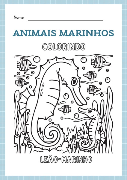 Animal Marinho - Colorindo v.5