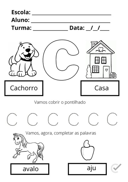 C de Cachorro e Casa