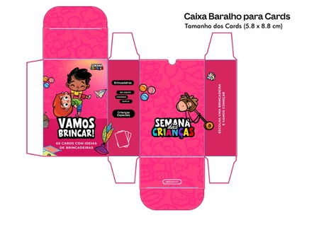 Caixa Baralho para Cards v.2