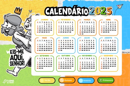 Calendário 2025