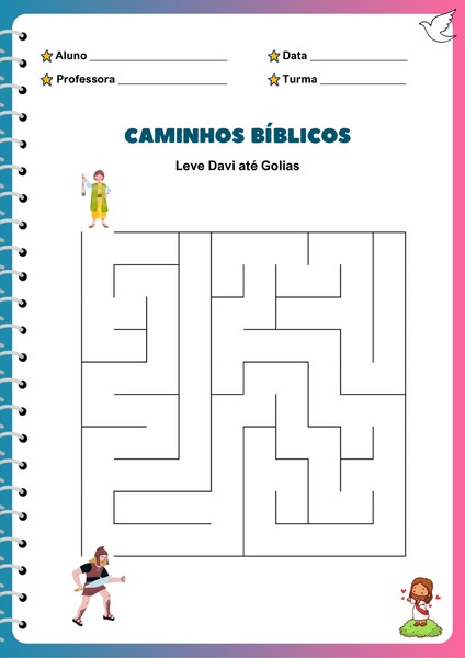 Caminhos Bíblicos - Davi e Golias