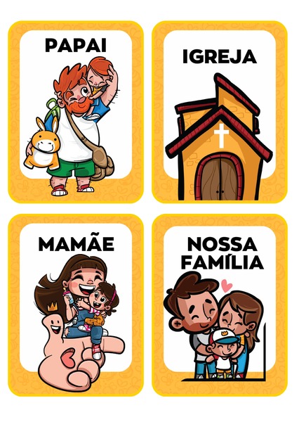 Cards - Família e Igreja