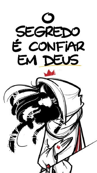 Cartaz - O Segredo é Confiar em Deus