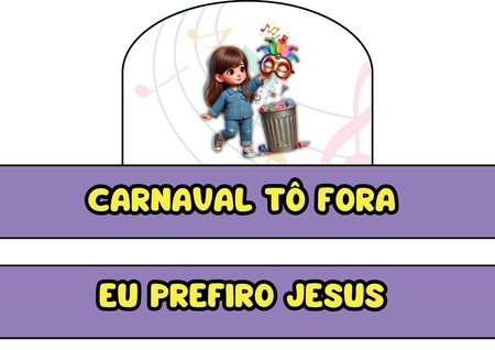 Chapéu - Carnaval, Tô Fora