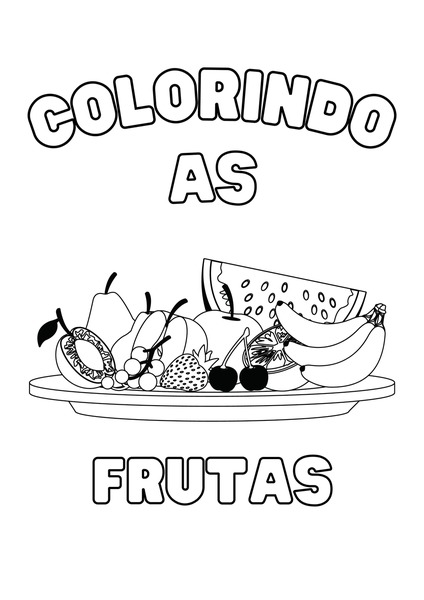 Colorindo as Frutas