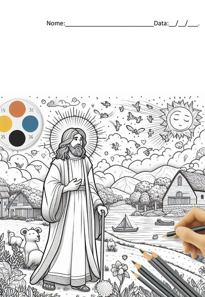 Colorindo com Propósito - O Pastor