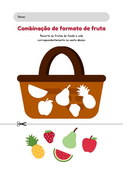 Combinação de Formato de Fruta