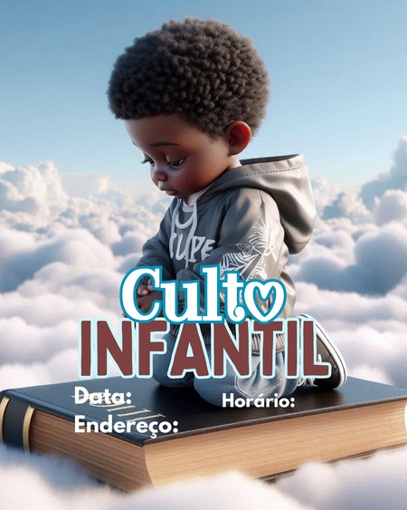 Convite - Culto Infantil v.12