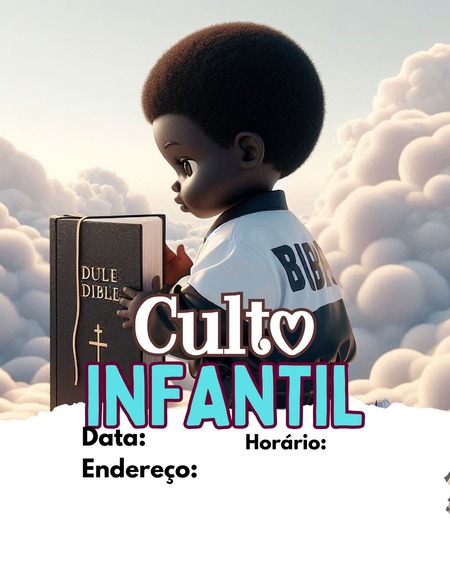 Convite - Culto Infantil v.13