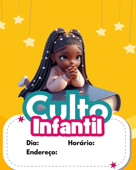 Convite - Culto Infantil v.16