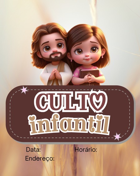 Convite - Culto Infantil v.21