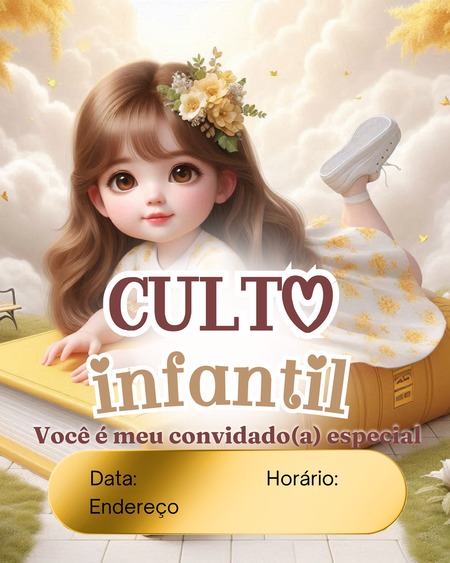 Convite - Culto Infantil v.26