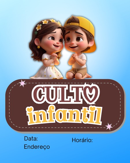 Convite - Culto Infantil v.27