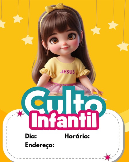 Convite - Culto Infantil v.31