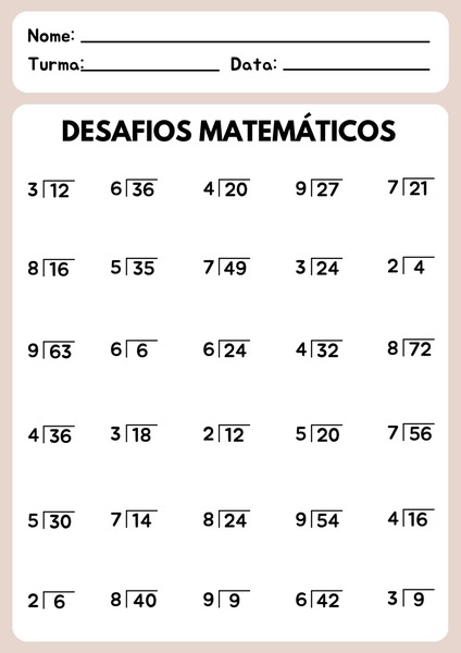 Desafios Matemáticos