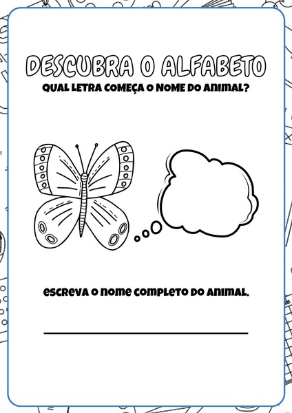 Descubra o Alfabeto - Letra B v.2