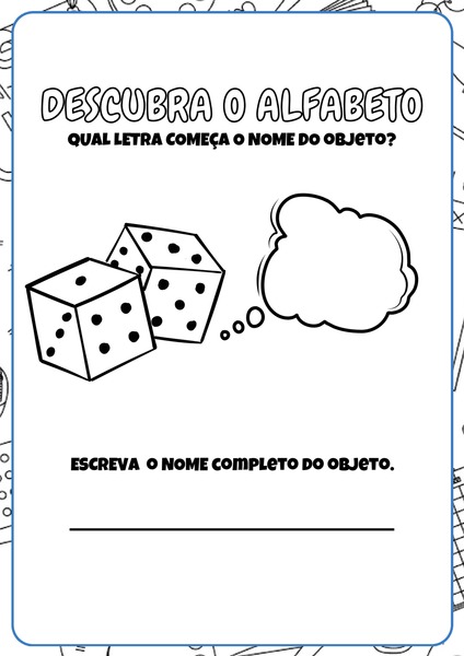 Descubra o Alfabeto - Letra D