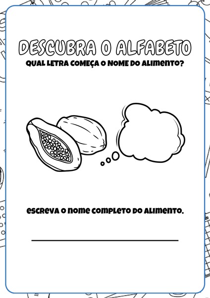 Descubra o Alfabeto - Letra M