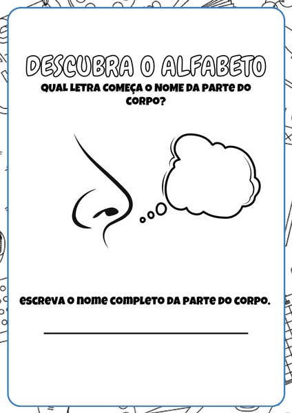 Descubra o Alfabeto - Letra N