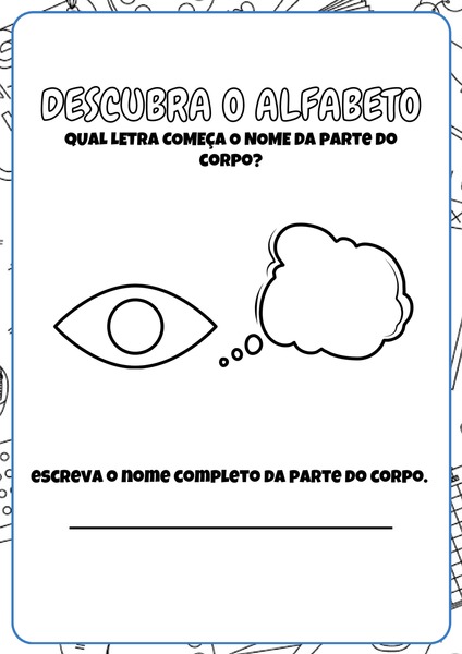 Descubra o Alfabeto - Letra O