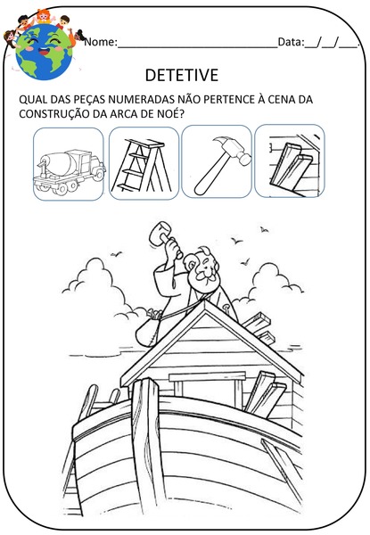 Detetive - Qual Peça Não Pertence?