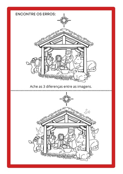 Encontre os Erros - Natal