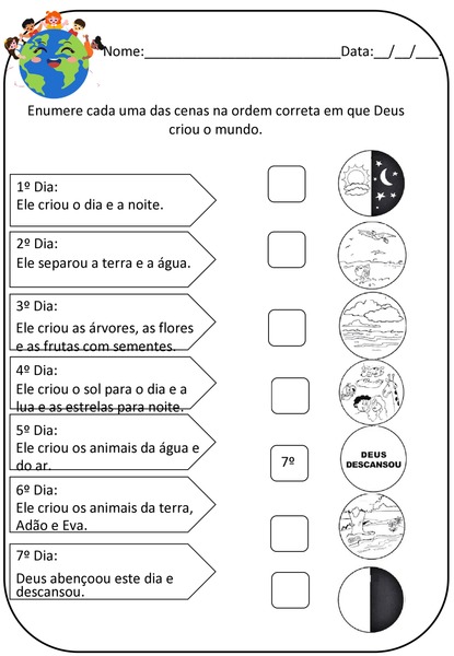 Enumere as Cenas