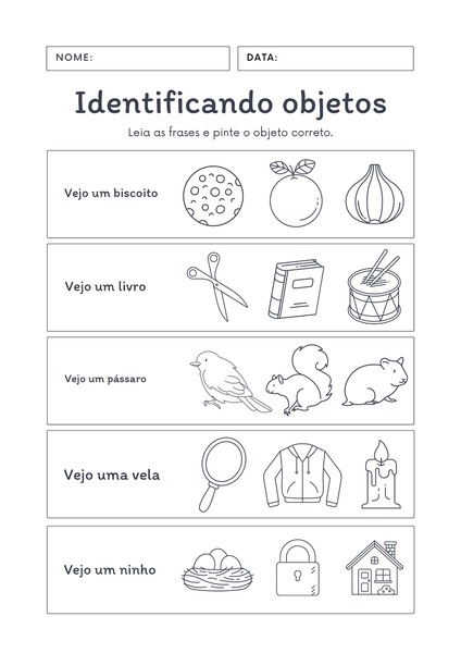 Identificando Objetos