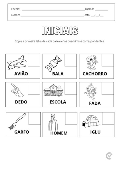 Iniciais