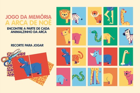 Jogo da Memória - A Arca de Noé