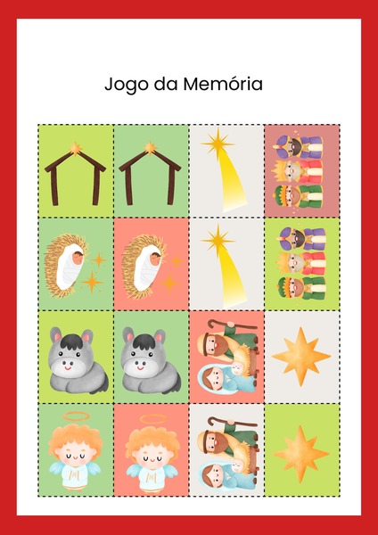 Jogo da Memória - Natal