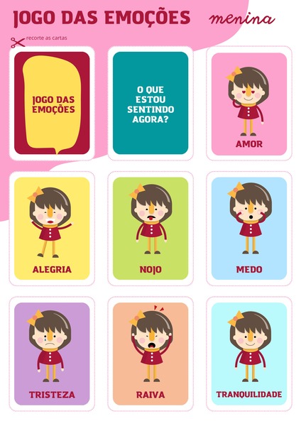 Jogo das Emoções - Menina