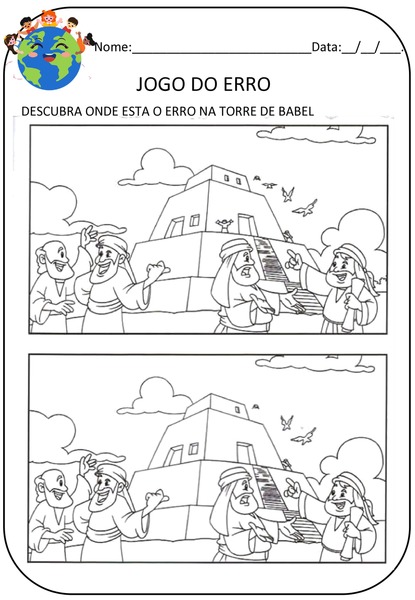 Jogo do Erro - Torre de Babel