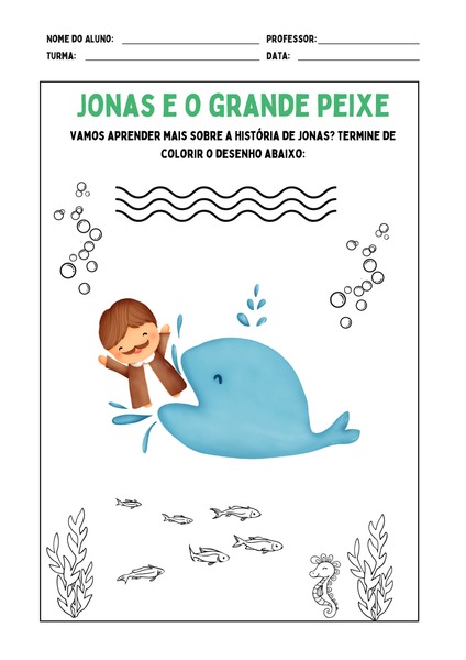 Jonas e o Grande Peixe v.3