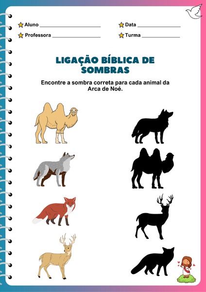 Ligação Bíblica de Sombras v.9