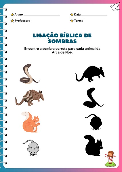 Ligação Bíblica de Sombras