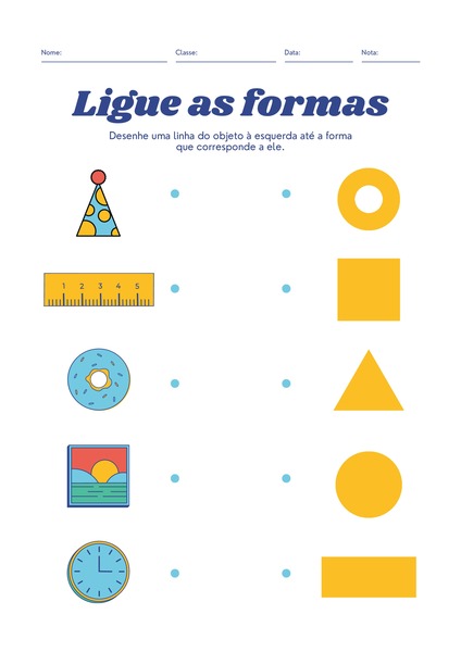 Ligue as Formas