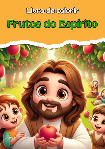 Livro de Colorir - Frutos do Espírito