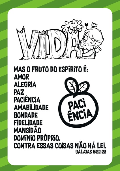 Mas o Fruto do Espírito é...