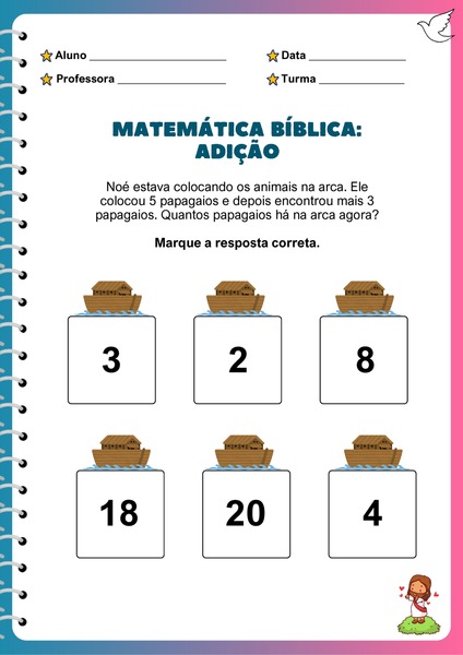 Matemática Bíblica - Adição v.2