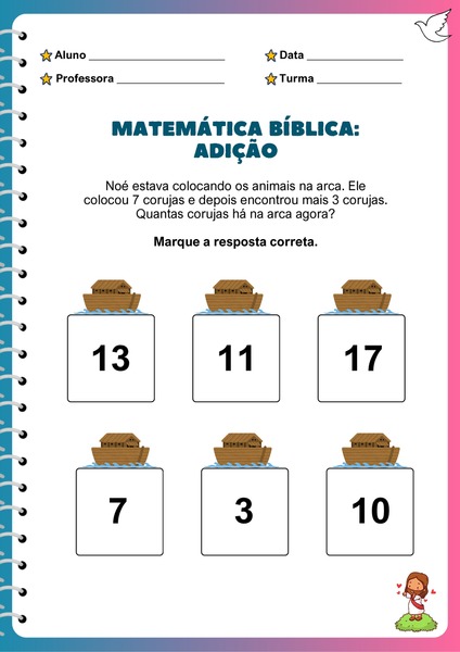 Matemática Bíblica - Adição v.4