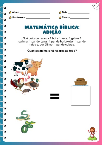 Matemática Bíblica - Adição v.6