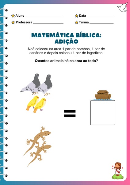 Matemática Bíblica - Adição v.8