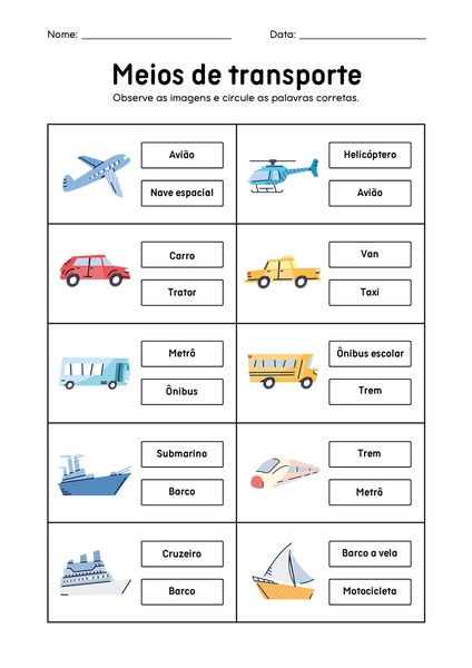 Meios de Transporte v.2